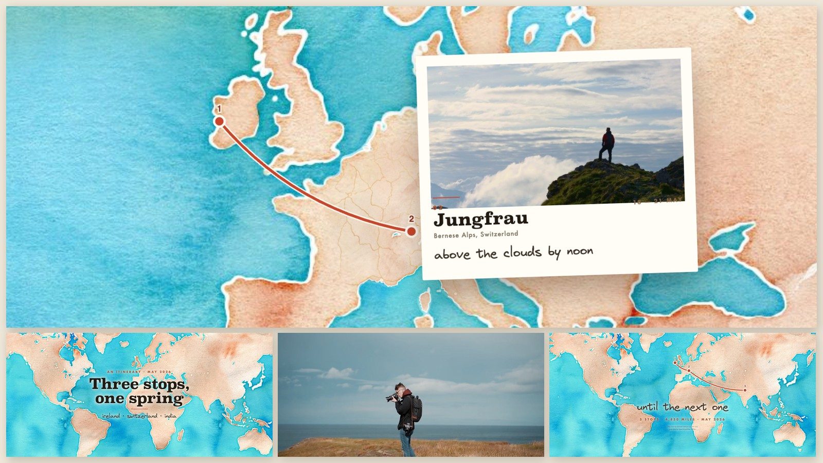 Map Animation template preview