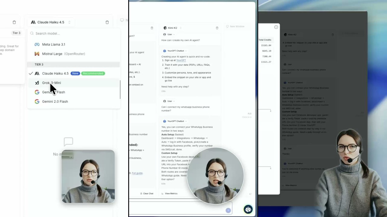 Talking Head Tutorial template preview